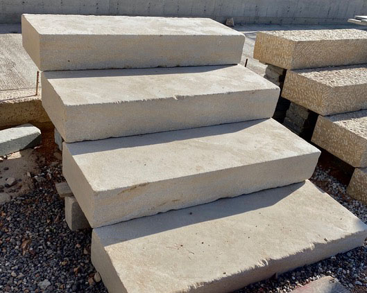 Solid Stone Steps
