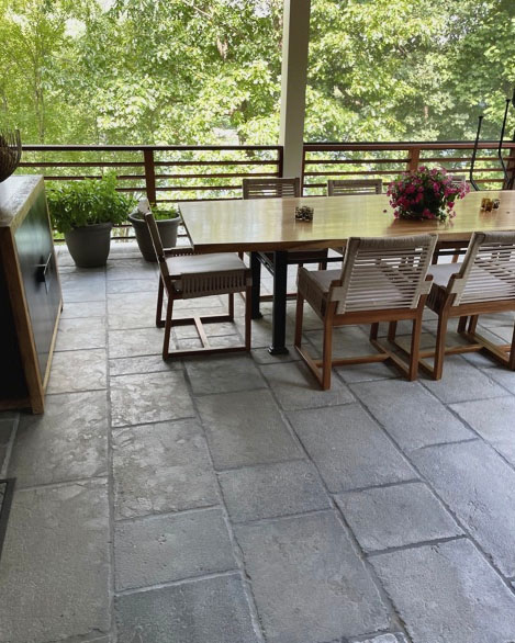 Pyrenees Grey limestone with old heritage finish
